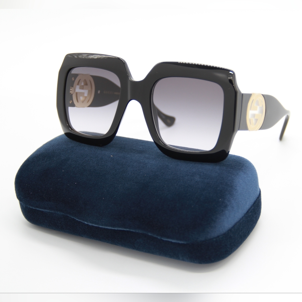 NEW GUCCI GG1022S 006 WOMEN’S BLACK SUNGLASSES GUCCI GG 1022S